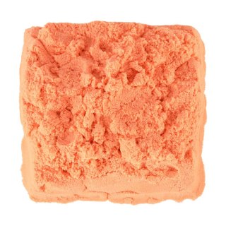 Piasek sensoryczny dla dzieci 1kg w woreczku pomarańczowy