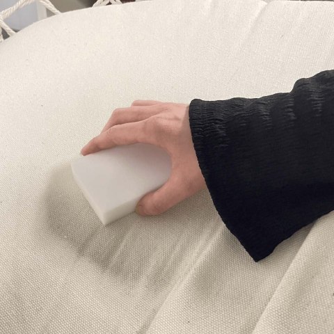 Magiczna gąbka z melaminy do czyszczenia plam bez chemii wielofunkcyjna wypustki