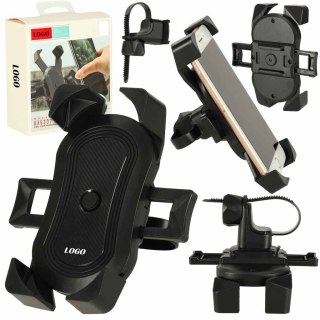 Uchwyt rowerowy na telefon do roweru motocyklowy hulajnogi wózka C51 solidny mocny
